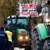 In Neu-Ulm haben am Dienstagabend zehn bis zwölf Traktor-Fahrer demonstriert. Nun ermittelt die Polizei. 