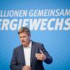 Bundesklimaschutzminister Robert Habeck stellt die Kampagne «80 Millionen gemeinsam für Energiewechsel» vor.