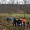 Im Kreuzschlag im Langen Tal zwischen der Hasenau und Rohrbach führten AELF und WBV eine Fortbildung über das richtige Aufforsten durch. 