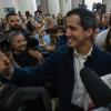 Venezuela Interimspräsident Juan Guaidó begeistert die Massen. 