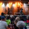 Die Band Mission Rock'n'Roll spielte am Freitagabend das erste Rockkonzert im Klosterhof Wettenhausen.