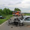 Bei Kirchberg an der Iller kam es in Richtung Sinningen zu einem schweren Unfall. Eine 43-Jährige kam ums Leben. Ihre Kinder kamen mit dem Hubschrauber ins Krankenhaus.