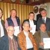 Bei der Jahreshauptversammlung der CSU Griesbeckerzell-Edenried: (stehend, von links) Josef Dussmann, Gerold Tausend, Marc Sturm, Hermann Langer, Peter Meitinger, (sitzend) Bernhard Rest, Raymund Aigner und Werner Zederer. 