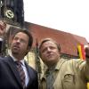 So fing alles an: Das "Tatort"-Team aus Münster im Jahr 2002.