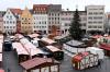 Noch befindet sich der Augsburger Christkindlesmarkt im Aufbau. Am 27. November geht es offiziell los.                                  