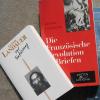 Im Sommer 1918 gab Landauer in Krumbach „Die Französische Revolution in Briefen“ heraus. Links die Landauer-Darstellung von Siegbert Wolf. 