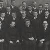 Der Abiturjahrgang 1934 im Missionsseminar Reimlingen mit Hubert Unzeitig (hintere Reihe, Zweiter von links). 