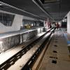 Der Tunnel unter dem Augsburger Hauptbahnhof ist fast fertig. Jetzt lässt sich erahnen, wie er sich Reisenden zeigen wird.