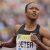 Carmelita Jeter ist die schnellste Frau der Welt.