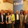 Die CSU setzt im Landkreis auf Kontinuität – der Kreisvorstand bleibt daher in seiner Zusammensetzung bestehen. Auf der Kreisvertreterversammlung sprachen die Politiker über Chancen und Herausforderungen für die Partei. 	