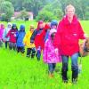 Die richtige Ausrüstung ist entscheidend, dann macht sogar ein Ausflug bei Regenwetter Spaß. Foto: Gartenbauverein Schwabegg 