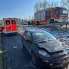 Zwei Frauen wurden bei einem Unfall in der Nähe von Oberauerbach verletzt.