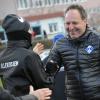 Trainer Holger Bachthaler freut sich auf die beiden Heimspiel-Knaller. Seine Mannschaft hat schließlich zuletzt stark und erfolgreich gespielt. Foto: Roland Furthmair