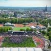 Den Aufstieg haben sie in Ulm ausgiebig gefeiert, in den kommenden Wochen warten weitere Herausforderungen auf den SSV Ulm 1846 Fußball – unter anderem wird die Infrastruktur rund um das Donaustadion aufgebessert. 