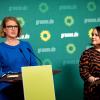 Grünen-Chefin Ricarda Lang stärkt Familienministerin Lisa Paus den Rücken.