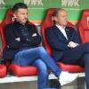 Zwei Väter des Erfolgs beim FC Augsburg: Sportdirektor Marinko Jurendic (links) und Trainer Jess Thorup.