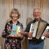 Christine Bitterlich und Hermann Kucher unterhielten bei den Rieser Kulturtagen in Deiningen.