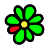 So sah das ICQ-Logo in erfolgreicheren Zeiten aus. Nun wird der Dienst eingestellt.