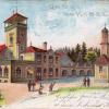 Eine Ansichtskarte vom Kobel mit Poststempel von 1899. Damals gab es in Westheim noch fünf Gasthäuser - und gerade einmal rund 430 Einwohner. 