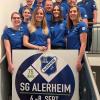 Der neue Vorstand der SG Alerheim wirbt für das Jubiläumsfest zum 75-jährigen Bestehen vom 6. bis 8. September.