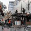 Völlig zerstört: das Gebäude der iranischen Konsularabteilung in Damaskus.