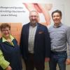 Brigitte Essl (Stiftungsvorstand), Johannes Eder und Marc Engstle stehen mit dem Verein für Ambulante Krankenpflege einmal wieder vor großen Aufgaben. 