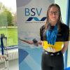 In Bayern ganz vorne. Sophie Wendler vom TSV Gersthofen wurde in Würzburg zweifache bayerische Meisterin über 50 und 100 Brust sowie Dritte über 200 Brust. Foto: TSV Gersthoifen