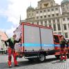 Die Feuerwehr hat ein neues Fahrzeug für ihre Höhenretter.