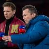 Sky-Experte Lothar Matthäus (r.) und Julian Nagelsmann.