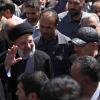 Ebrahim Raisi (M), Präsident des Iran, nimmt an einer Kundgebung zum Al-Kuds-Tag teil. Der vom Iran angekündigte Vergeltungsschlag hat Israel und die USA in höchste Alarmbereitschaft versetzt.
