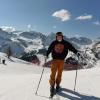 Skifahren ist seine Leidenschaft. Michael Reiter ist jedes Jahr zwischen 15 und 20 Mal auf der Piste. Foto: Reiter