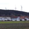 Fertig montiert sind mittlerweile die drei Windräder im Fuchstaler Gemeindewald.