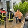 Die Gemeinde Rettenbach wurde vom Hochwasser nicht verschont. Auch hier waren die Helferinnen und Helfer pausenlos im Einsatz.