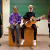 Talent und Fleiß führen zu ersten Preisen bei "Jugend musiziert". Auf dem Foto von links: Kathrin Lapsit-Hanel,  Franziska Maier, Verena Sirch und  Ingrid Baum.
