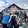 "Man wird süchtig danach". Ingrid Wagner und ihr Mann haben die Tour lässig mit den Moutainbikes geradelt.  