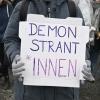 Plakat auf einer Münchner Demo gegen das Genderverbot. Die Debatte ist emotional. 
