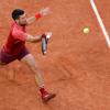 Novak Djokovic hatte in seinem Zweitrunden-Match bei den French Open keine Probleme.