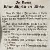 Im Intelligenzblatt der Königlichen Regierung von Schwaben und Neuburg wurde am 2. Mai 1849 offiziell verkündet, dass auf der Strecke von Donauwörth nach Nördlingen und Oettingen der Bahnverkehr eröffnet werde, mit Zwischenstationen in Harburg und Möttingen.