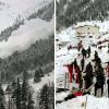 Im Jahr 1999 wurde durch eine Hubschrauberbesatzung in Oberstdorf gezielt eine Lawine gesprengt, um die Situation zu entspannen (linkes Bild). Insgesamt war das Jahr geprägt von Lawinentoten. Ein tragisches Unglück ereignete sich im Februar in Galtür in Tirol (Bild rechts).