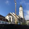 Die Pfarrkirche Sankt Andreas in Babenhausen wird aufwändig saniert.