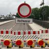 Die Donaubrücke in Donauwörth ist weiterhin gesperrt.