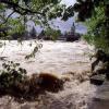 Am Hochablass: Hochwasser am 25. Mai 1999.