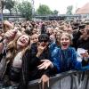 Das Modular-Festival ist ausverkauft. 9000 Besucher werden täglich auf dem Gelände erwartet. Die Stimmung ist gut - auch bei Regenwetter. 