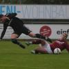 Ahmed Karaca FC Affing (rechts) und der FC Affing unterlagen im Nachholspiel dem TSV Friedberg um Ibrahim Ülger, der die Führung für die Gäste erzielte.