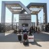 Der Grenzübergang Rafah auf einem Foto von Mitte Oktober 2023. Seit Mai ist er geschlossen.