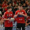 Sie stehen für die Handball-Zukunft des VfL Günzburg: Leo Spengler und Nico Schmidt.