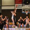 Die Eigner Angels Nördlingen (in Weiß) haben die Sensation beim DBBL-Top-Four in Saarlouis knapp verpasst.