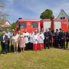 Stolz auf ihr neues gebrauchtes Feuerwehrfahrzeug ist die Freiwillige Feuerwehr Muttershofen, das nach langer Umbauzeit feierlich gesegnet wurde.