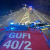 Die Gundelfinger Feuerwehr war mit 18 Einsatzkräften vor Ort.