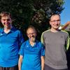 Die SG-Handicap-Athleten in Vöhringen: (von links) Markus Protte, Werner Wiedemann und Daniel Weinert.